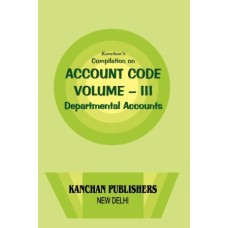 ACCOUNT CODE  VOLUME – III Departmental Accounts